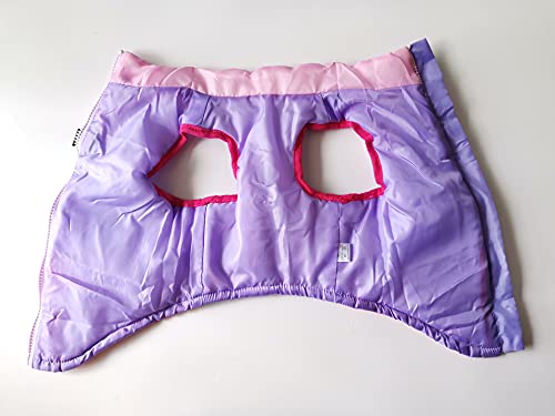 Vedem Pet Puffer Zipper Quilted Vest Coat Cold Weather Dog Jacket For Small Dogs Cats (L, Pink/Purple/Magenta) #TOP3