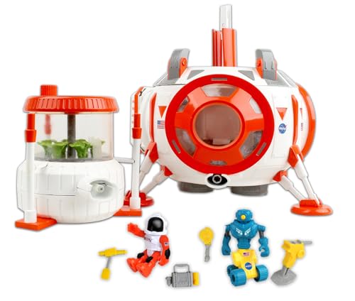 Daron Space Adventure x Mars Mission: Mars Space Station w/Astronaut, Robot & Accessories/Lights & Sounds by Daron - Used condition - Image 4