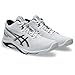 ASICS Men's Netburner Ballistic FlyteFoam 4 Mid Top Volleyball Shoes, 8.5, White/Black