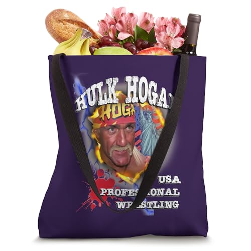 Bolso tote con estampado trasero de Hulk Hogan miniatura 4
