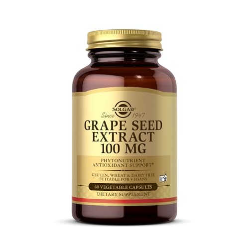 Grape Seed Extract 100mg Solgar 60 VCaps