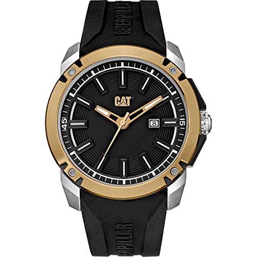 La mejor comparación de Caterpillar Reloj los más solicitados. 39 CAT Reloj Elite Silicón Correa Negro para Hombre
