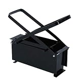 Ejoyous Papierbrikettpresse Stahl Papierpresse für Briketts manuell Altpapier pressen