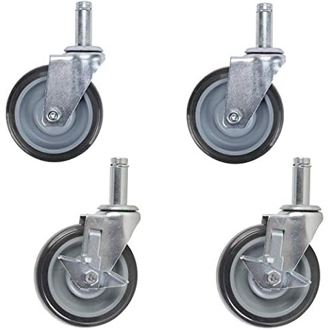 Regal Altair 5" Shelving Casters for Mobile Storage and Stands - Set of 4 Cover