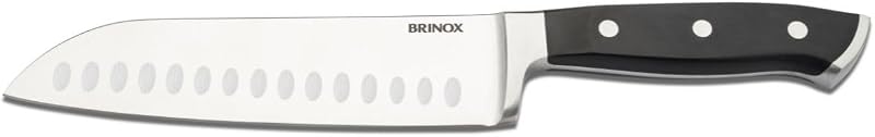 Faca de Cozinha Santoku 7” Brinox Infinity – Aço Inox, Durabilidade e Precisão