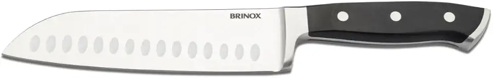 Faca de Cozinha Santoku 7” Brinox Infinity – Aço Inox, Durabilidade e Precisão