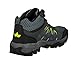 Lico Sierra High Herren Trekking- & Wanderstiefel, Anthrazit/ Lemon, 43 EU