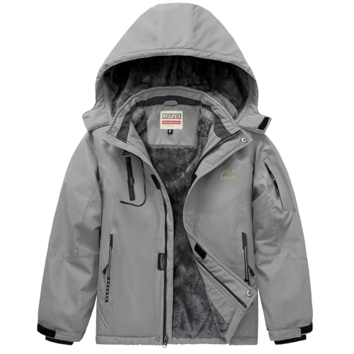 WULFUL Boy's Waterproof Winter Coat