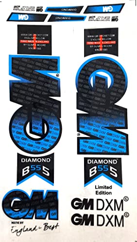 AK Cricket Bat Sticker GM Diamond Limited Edition
