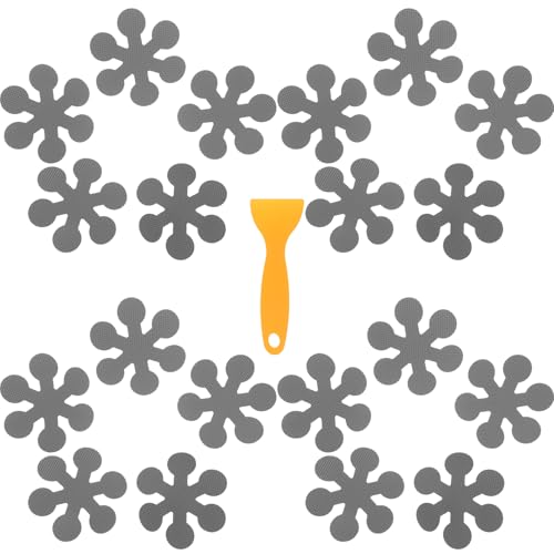 HOLIDYOYO 30�����藁���p����~�߃X�e�b�J�[ �Ԍ`�f�U�C�� �O���[ �o�X���[���� �V�����[�p����~�ߕی�V�[�� ���ϋv�S���o�X�^�u�A�N�Z�T