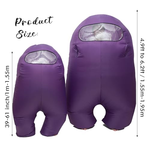 Disfraz Hinchable Astronauta Espacial Inflable miniatura 3
