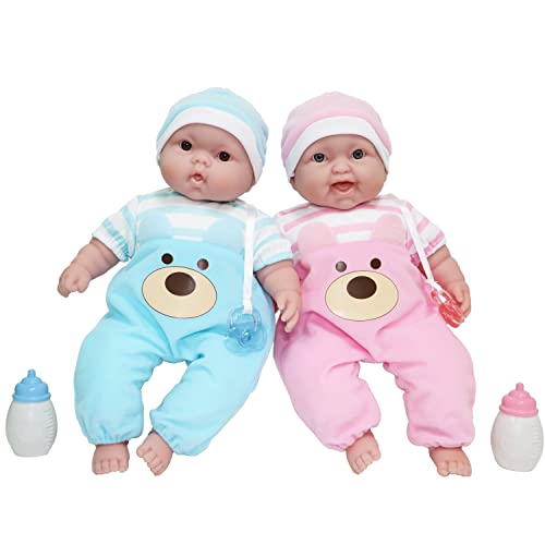JC TOYS- Lots to Cuddle Babies Muñeco bebé, Multicolor (35024)