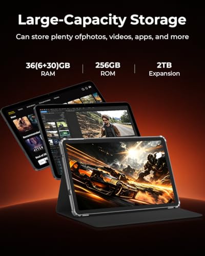 Image of HNVHNV 13.4 inch Android 16 Tablet with Gemini AI, T7300 Octa-Core