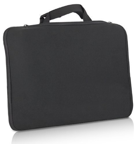 Accessotech Sacoche pour ordinateur portable Dell/Sony/HP 15,6" Noir