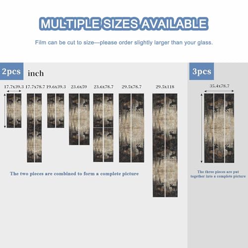 Película decorativa para ventana 17.7x39.3 pulg miniatura 6