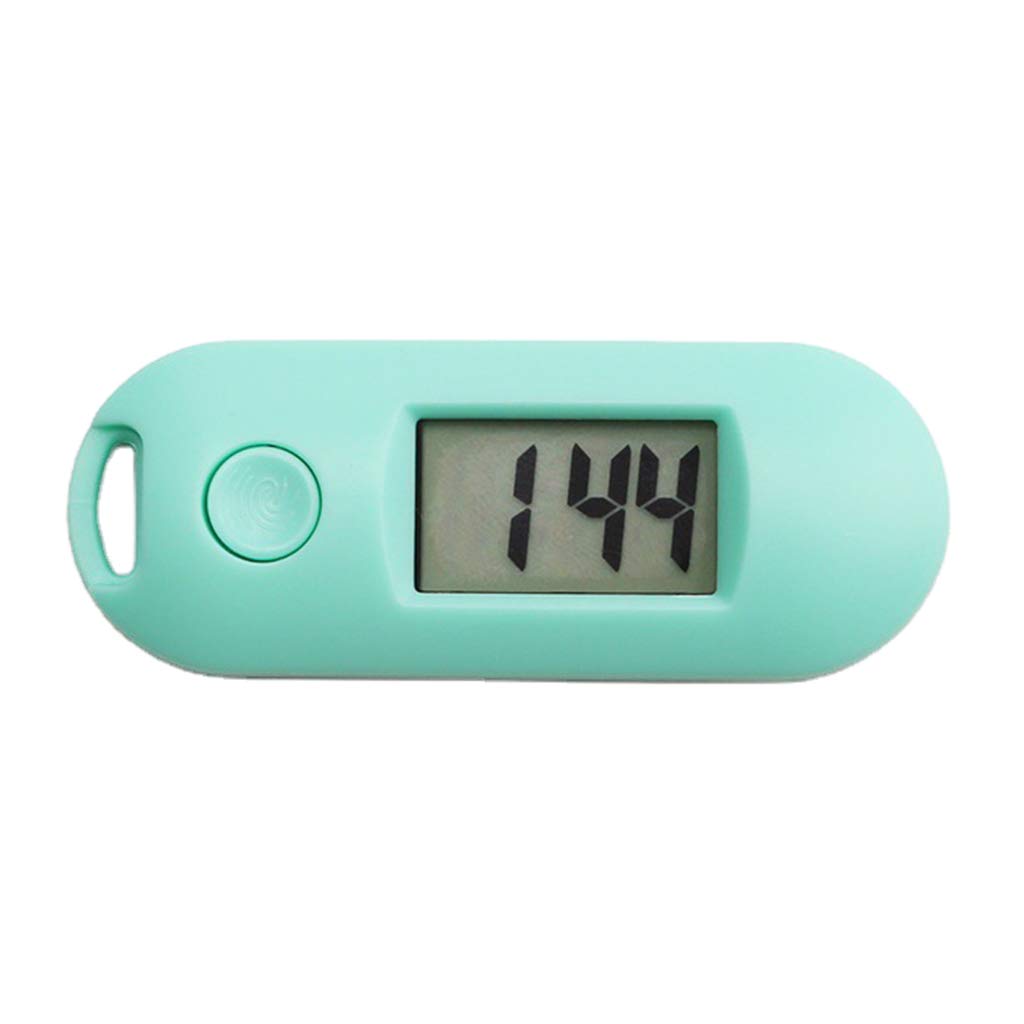 Mini Battery Operated Electronic Clock Luminous Digital LCD Display Clock for Student Exam Study Library Pocket
