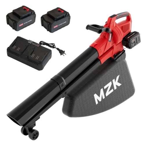 MZK 40V Leaf Vacuum Mulcher,700 CFM Cordless Blower,Charcoal