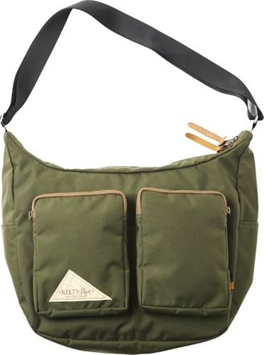 KELTY(ケルティ) ショルダーバッグ CLASSIC SHOULDER 大容量 3259266425 オリーブドラブ×ナチュラル