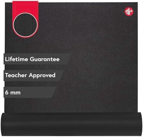 Manduka PRO Yoga Mat - 6mm | Lifetime Durability | Hygienic Const...