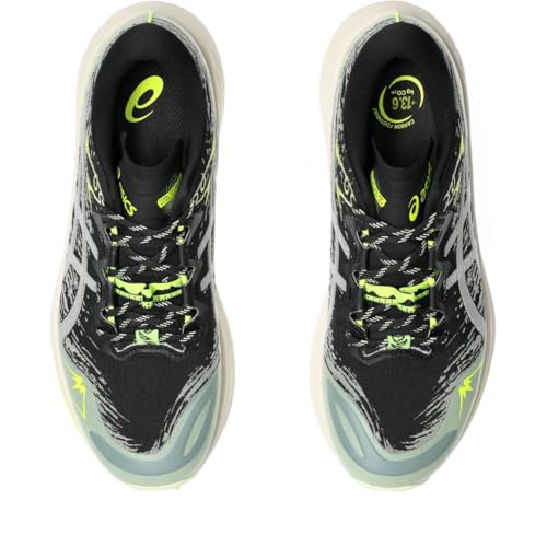 ASICS ASICS Women's Fuji Lite 5 Running Shoes, 9.5, Black/Oatmeal