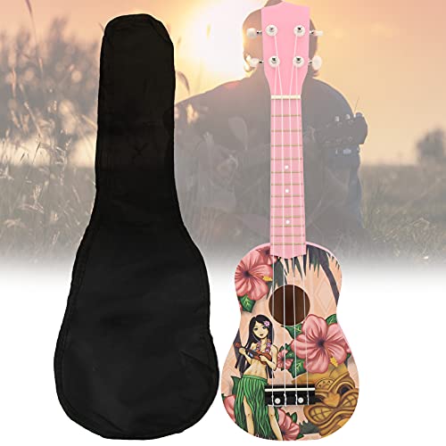 Ukulélé pour Enfants avec Petite Guitare à 4 Cordes, Ukulélé à Motif de Crâne/Ukulélé Mignon Rose avec Sac de Transport… - Les Beatles, Paul McCartney, John Lennon, RIngo Starr, George Harrison Ukulélé pour Enfants avec Petite Guitare à 4 Cordes, Ukulélé à Motif de Crâne/Ukulélé Mignon Rose avec Sac de Transport… – Image 5