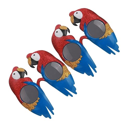 SHOWERORO Unique Shape Party Eyeglasses 2pcs Funny Glasses for Rave Goggles Costumes