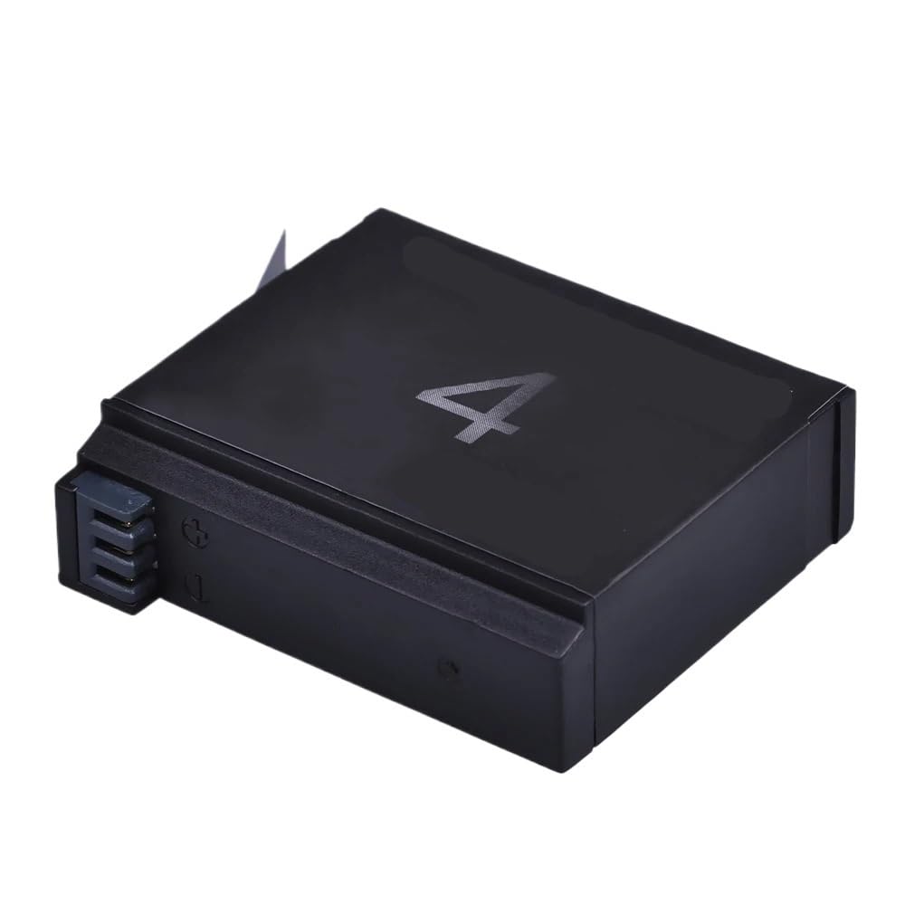 1680 mAh + LED Chargeur à 3 emplacements Accessoires de caméra d'action de Sport(1PCS B)