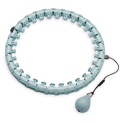 Gaiam Weighted Fitness Hoop with 1lb Weighted Ball, Dynamic Home Workout to Target Abs & Belly Fat, Ideal Exercise to Help Improve Balance, Coordination and Endurance by Gaiam - Used condition - CA$33.35