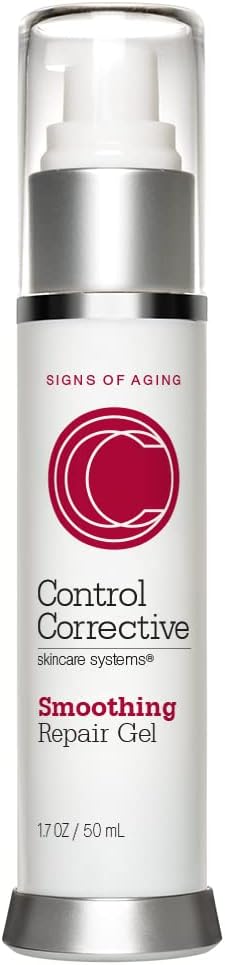 CONTROL CORRECTIVE Smoothing Repair Gel, 1.7 Oz - Anti-Aging Gel, Combination Of Glycolic & Lactic Acids, Maintains Skin Clarity, Reducing Fine Lines & Wrinkles, Exfoliation, Adds Luminosity, Balances