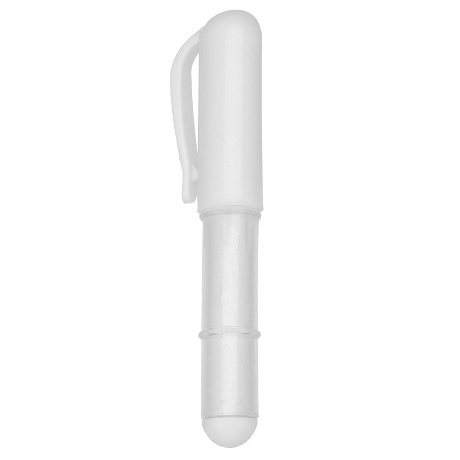 Elnwnnkc White Refillable Fabric Chalk Marker With Rotating Wheel Tip For Sewing & Quilting Projects Sewing Chalk Pen