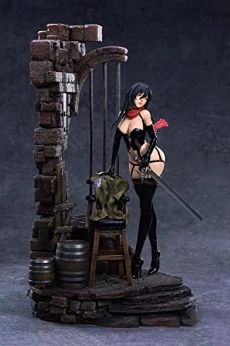 Nmomoytu Attack On Titan Anime Figure Mikasa Ackerman Action Figure Levi Ackerman Shingeki No Kyojin Figurine Model 30Cm A With Clothes #TOP1