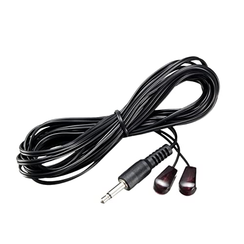 Single/Dual 1.5m/3m Cable Head 3.5mm Jack IR Infrared Emitter Remote Control 45 Degree Emission Angle 1Pcs