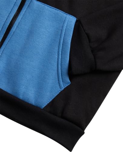 Quad Seven Boys' Sweatsuit Set - 2-Piece Active Fleece Hoodie Sweatshirt and Joggers Sweatpants for Boys (Sizes: 4-14)4