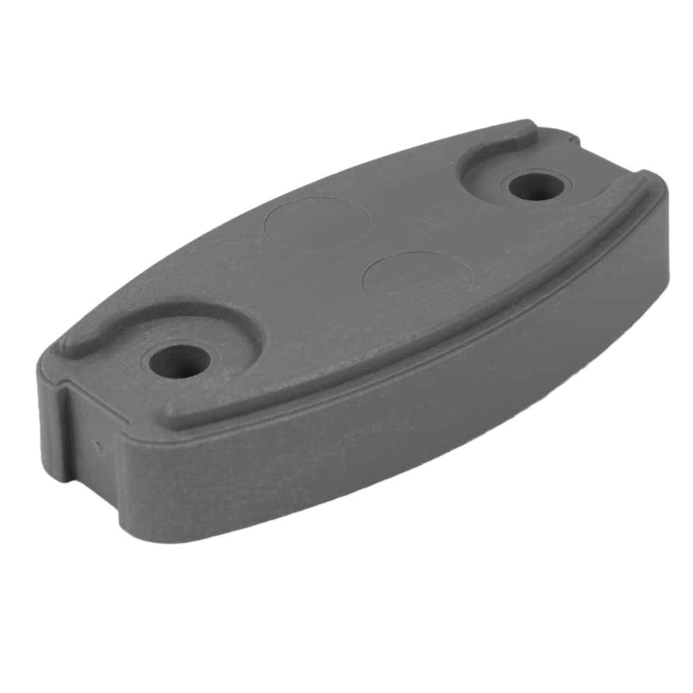 Fermaporta Bianco Plastica Autocaravana Fermaporta A Mezzaluna Per Camper E Caravan - Colore Bianco, Marca Trigano Chiusura A Leva Inox - Foto 6