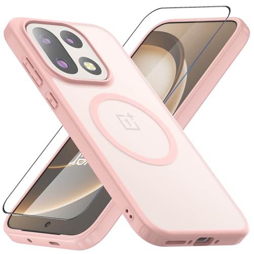 Coque pour OnePlus 15 fine et rose idéale pour protéger votre téléphone au quotidien