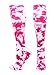 TCK Sports Tie Dye Multisport Tube Socks (Fuchsia/White, Small)