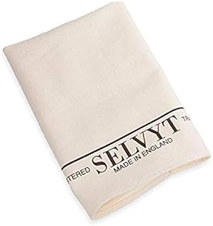 Selvyt SR B Cloth Polishing Buffing Shoe Boot Premium Cloth 35cm x 35 cm Beige