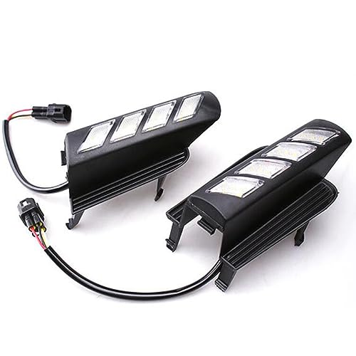 2Pcs Led Daytime Running Lights Modificado Com Running Lights Front Nevoeiro Lights Bumper Lights Co