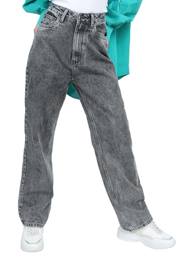 Image of Tokyo Talkies Women High Waist Straight Fit Jeans