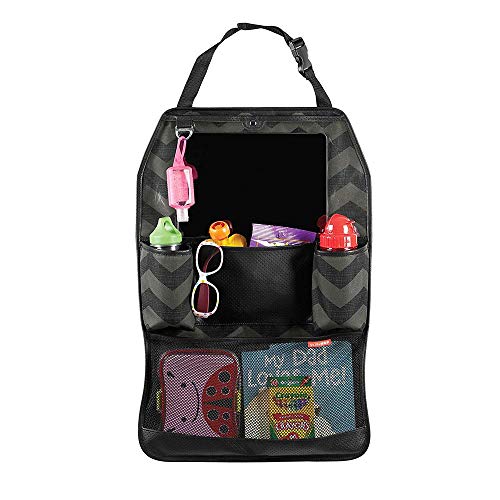 Skip Hop Back Seat Car Organizer, Style Driven, Black, 0.6 lb - image 3