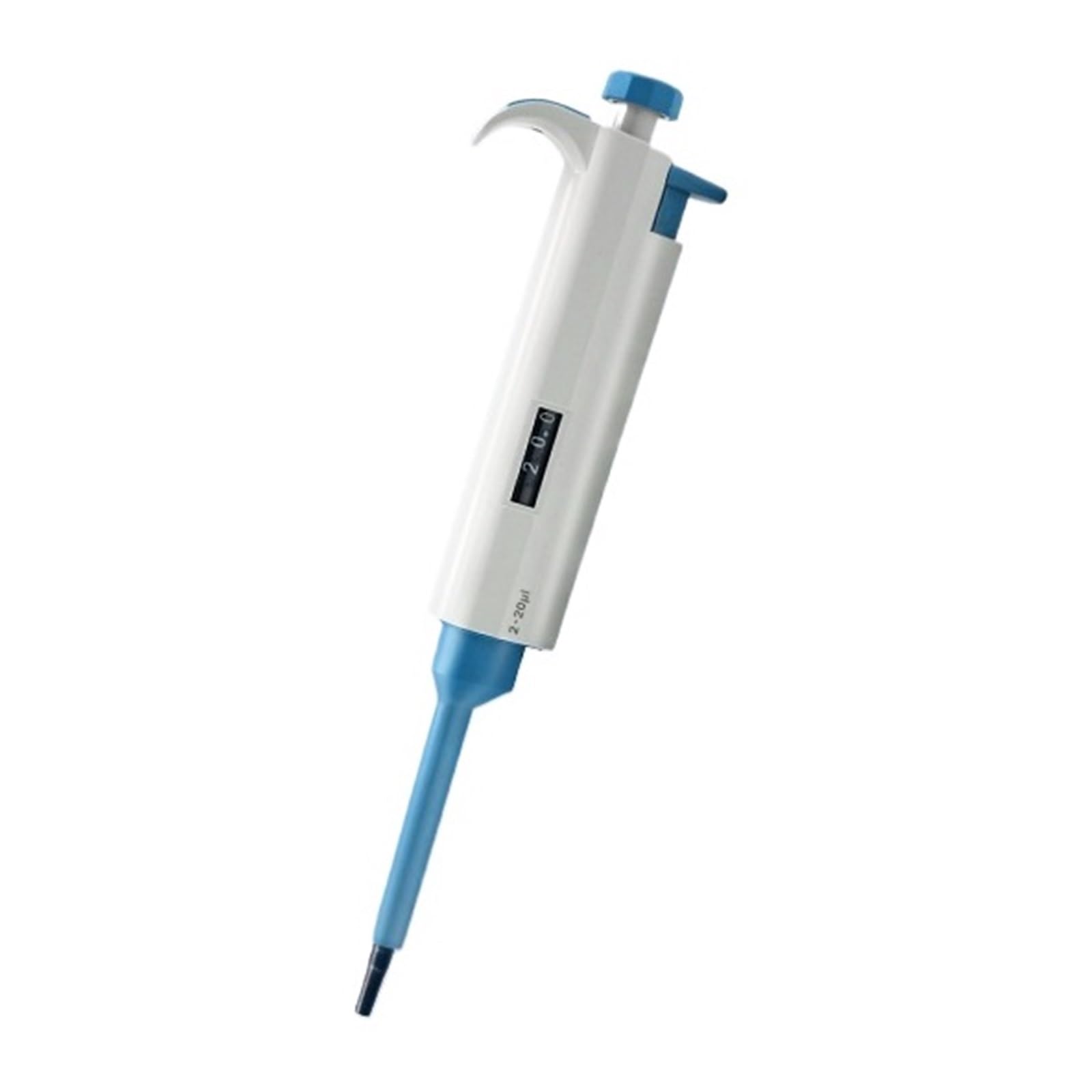 Pipeta Micropipeta De 2 Uds, Canal Único, Multicanal, Manual, Rango Continuamente Ajustable, Laboratorio 0,1μl-1000μl para laboratorio(50-200ul)