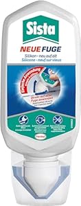 Sista NEUE FUGE Silikon Dichtmasse schimmelresistent 1x80ml