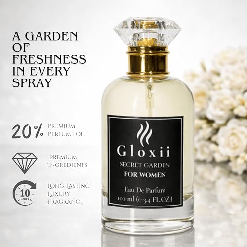 Image of Secret Garden Eau De Parfum for Women | Fresh Floral Luxury Perfume 100 ml | Refreshing long lasting scent
