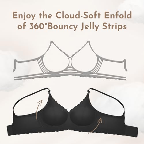 Image of Nursing Bras for Breastfeeding, Seamless Ultra Comfort Maternity Bra, Natural Shape Pregnancy Bras for Women