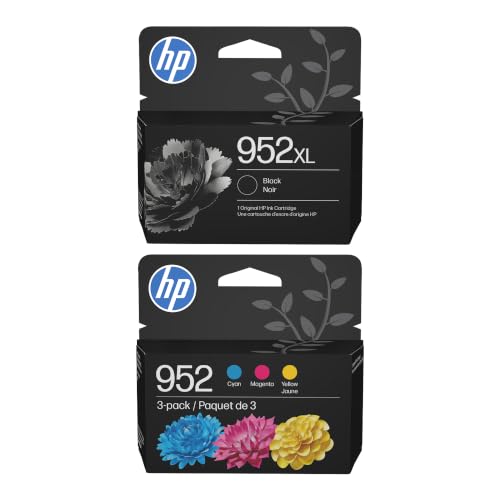 Image of HP 952XL Blk /952 CMY Original Ink Bundle for OfficeJet Pro 7720-8740 Series