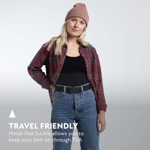 Image of Arcade Experience Unisex Belt, Heavy Duty Elastic Webbing, Non-Metal Travel Friendly Buckle