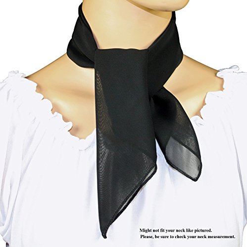 Sheer Chiffon Square Scarf3