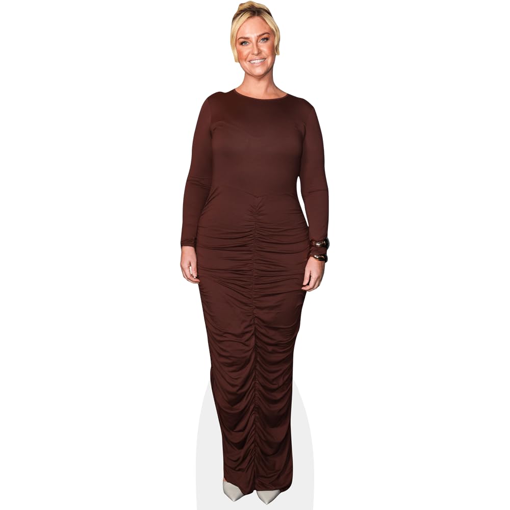Celebrity Cutouts Life Size Cutout Josie Gibson (Brown Dress)