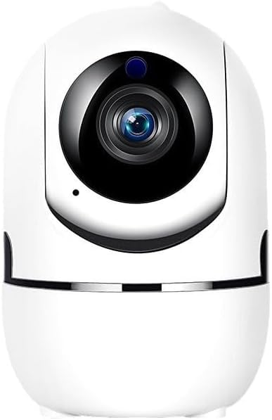 Cámara de Vigilancia Interior, Cámara de Vigilancia Interior, Cámara Wi-Fi, Detección de Movimiento, Audio Bidireccional, 360° para Bebés/Mascotas