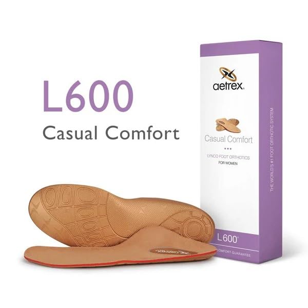 Aetrex Women's Casual - Plantilla para zapatos de diario L600W (42 EU)